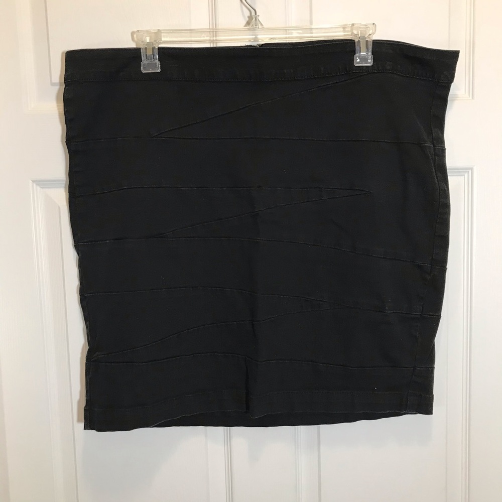 Lane Bryant Denim Bandage Skirt